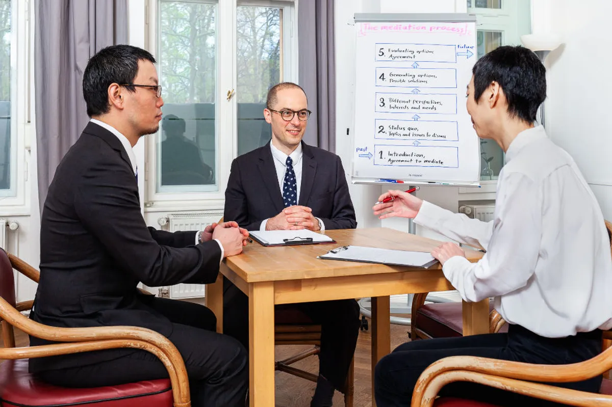 Team in der Mediation